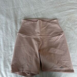 ALO Yoga Women's Blush Bike Shorts
